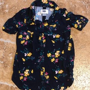 Old Navy toddler button down dress 18-24 mos